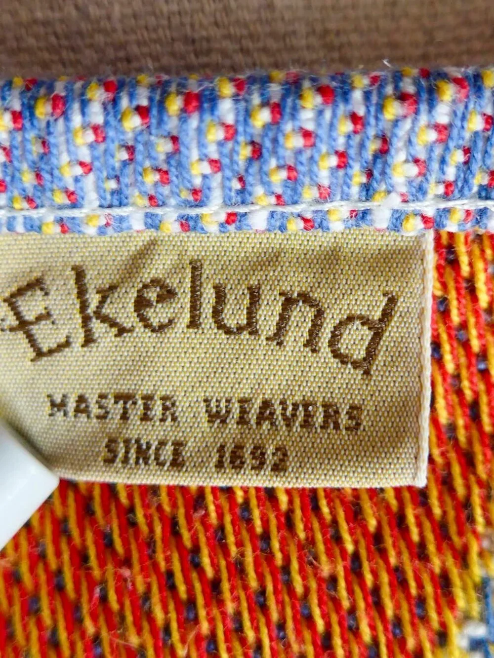 Set of three Ekelund Master Weavers Cotton Kitchen Towels – Cow, Frog and Owl